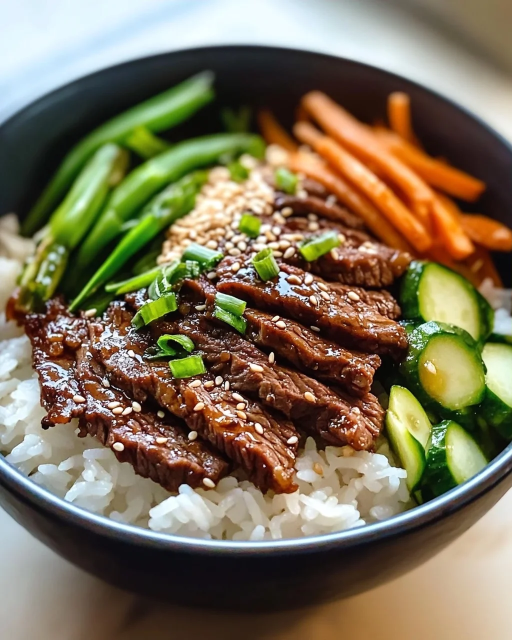 Bulgogi Rind Reis Bowl: Einfach & Lecker genießen!