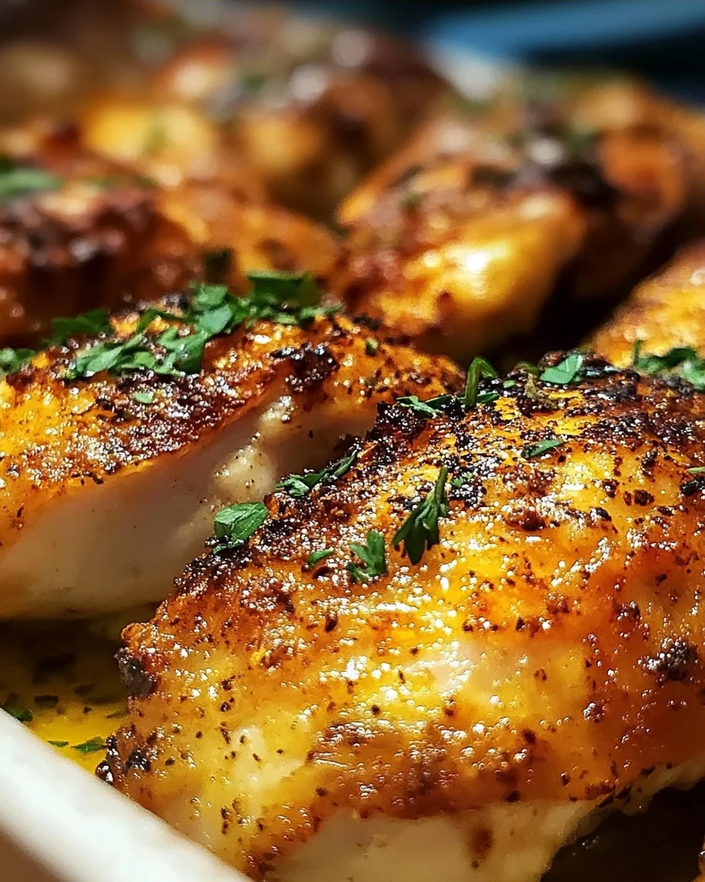 Buttermilch Ofen Gebratenes Hähnchen