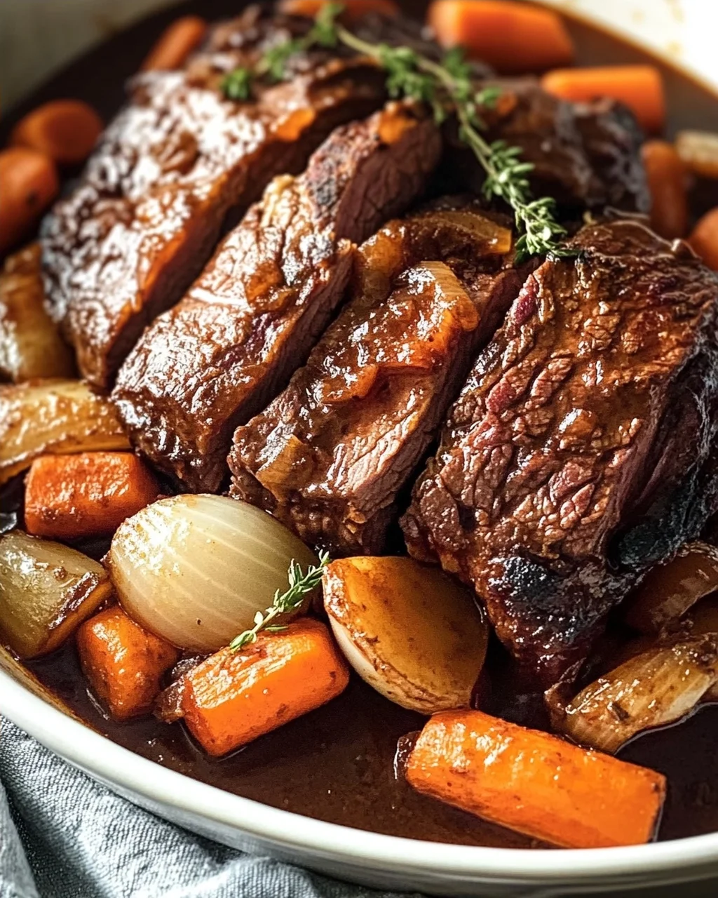 Butterzarter Rinderbraten im Dutch Oven: Butterzart & voller Aroma