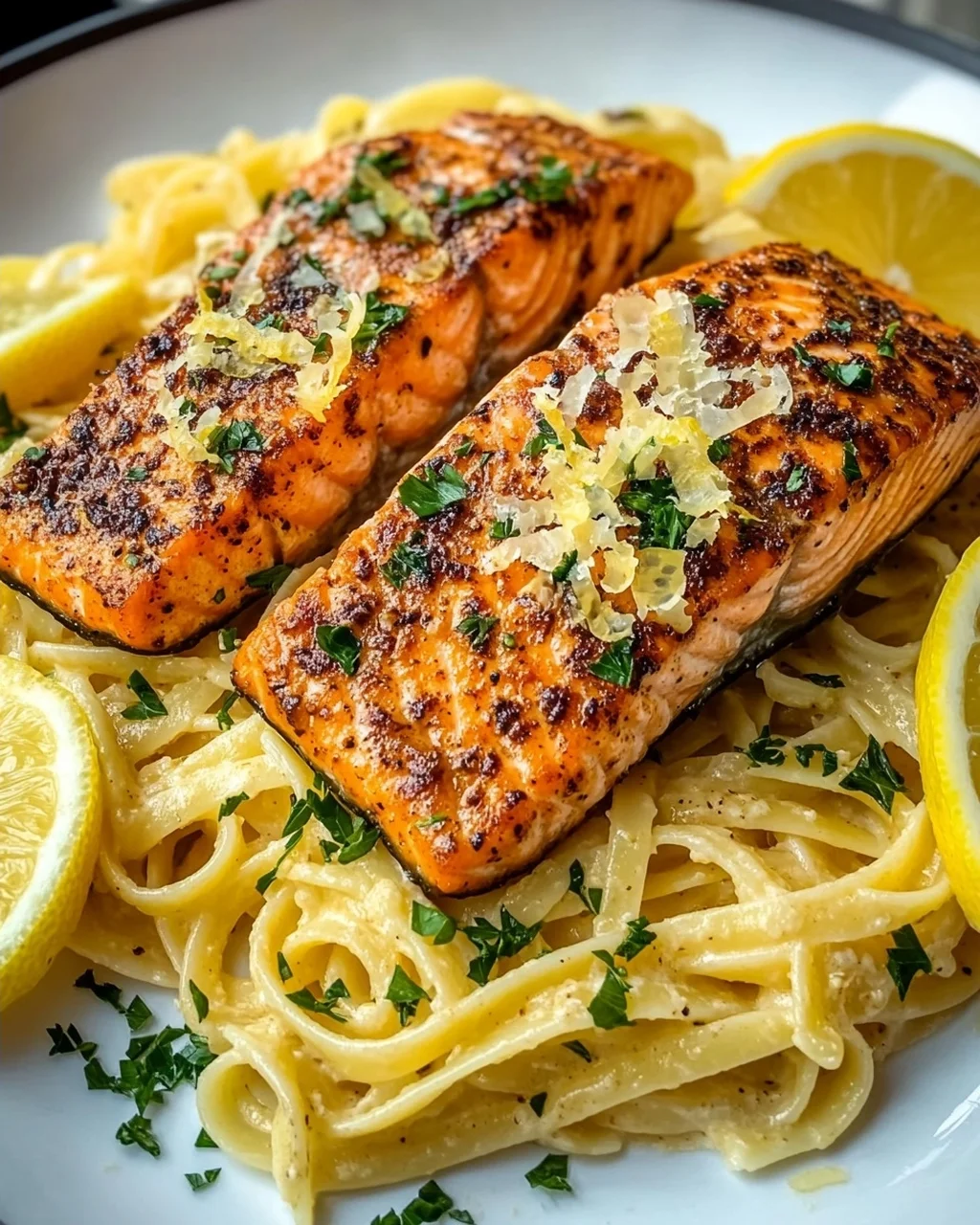Cajun Lachs Zitronen Pasta: Dein unwiderstehliches Geschmackserlebnis!