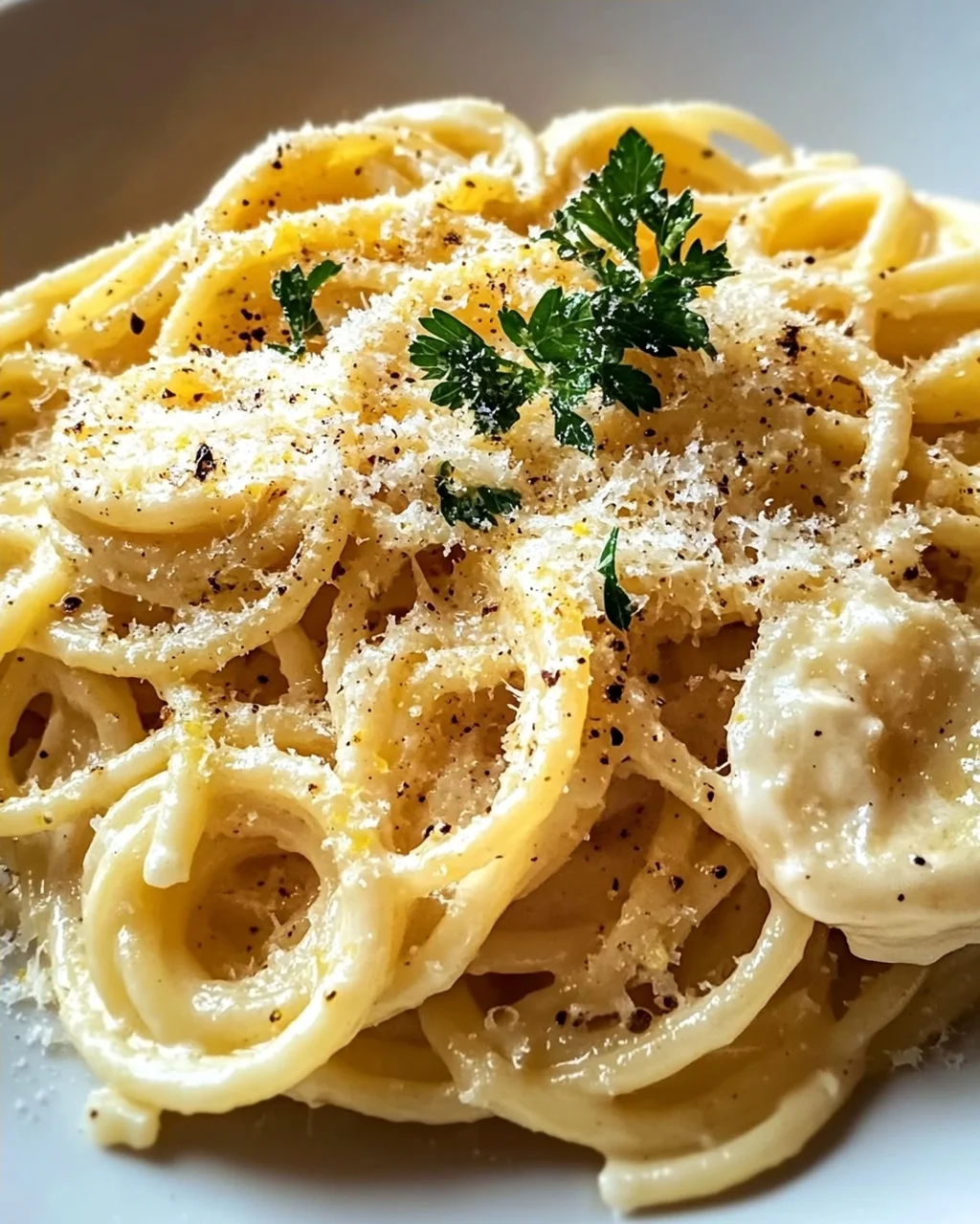 Cremige geröstete Knoblauch-Zitronen-Nudelsauce: Ultimatives Rezept