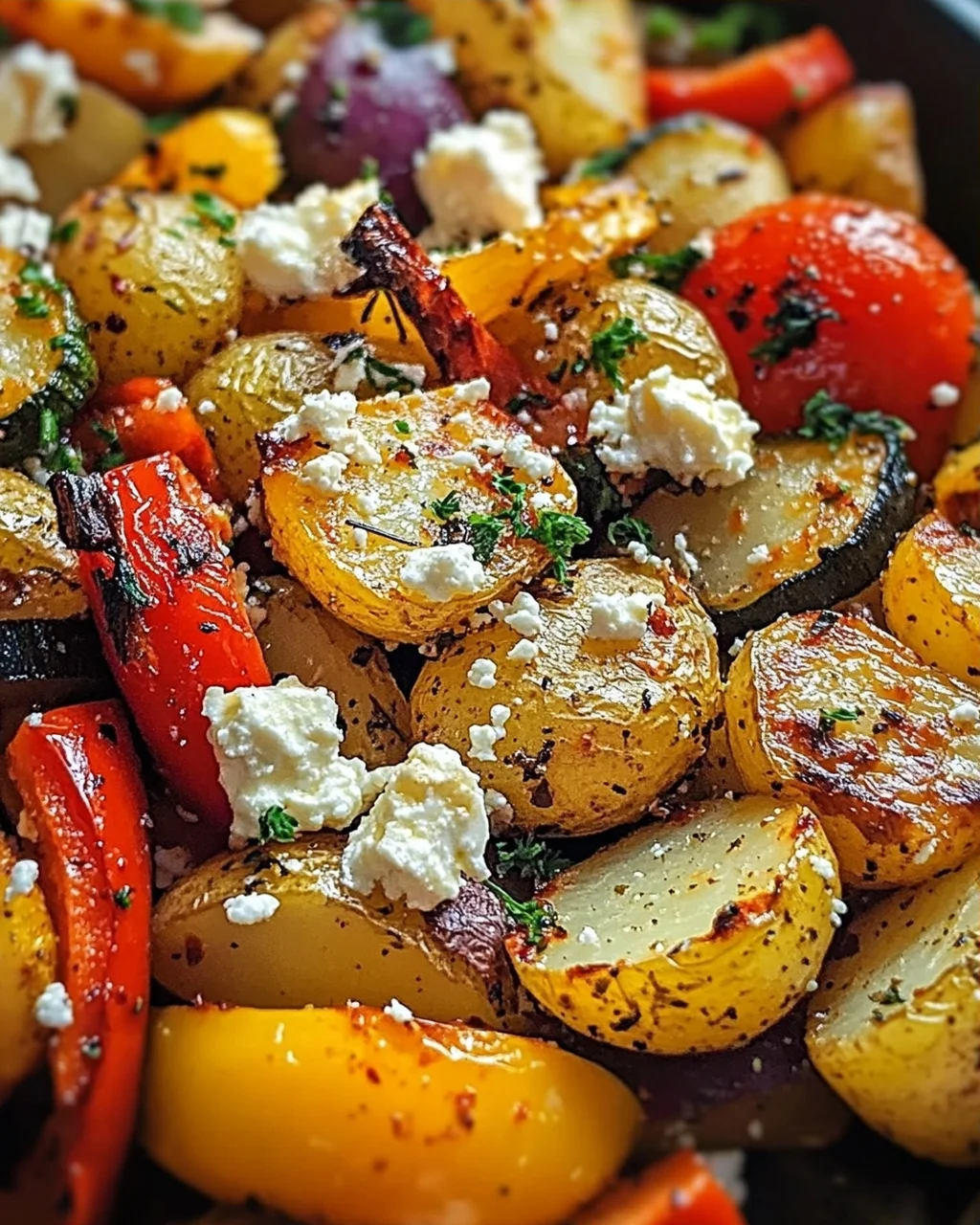 Feta Kartoffeln Ofengemüse