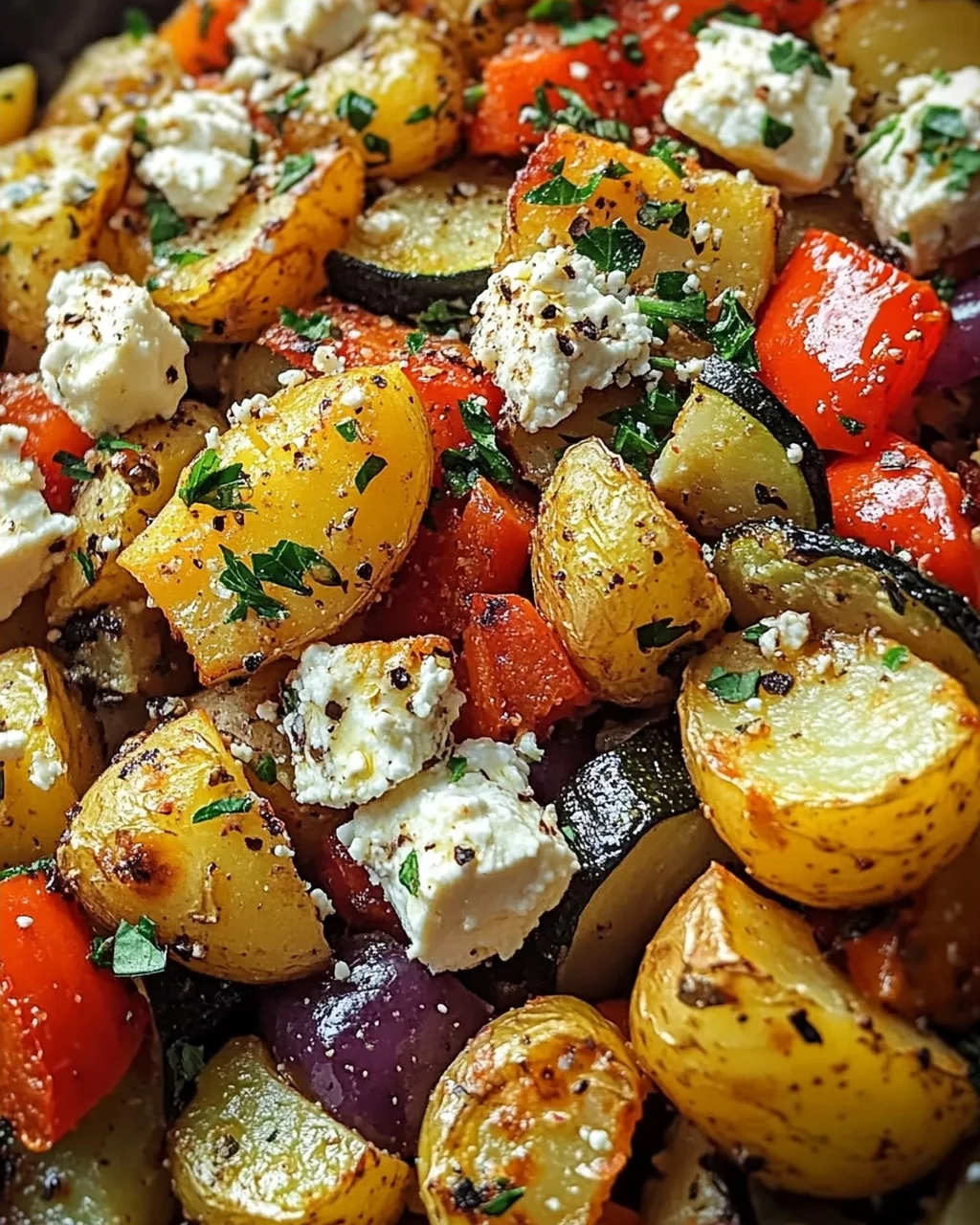 Feta Kartoffeln Ofengemüse