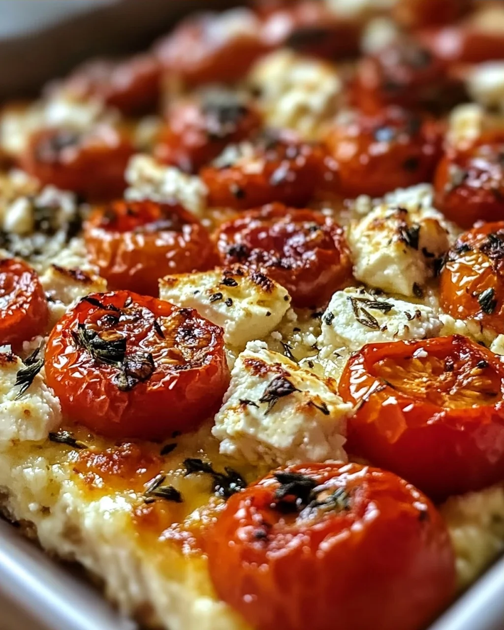 Griechischer Feta Auflauf mit Tomaten