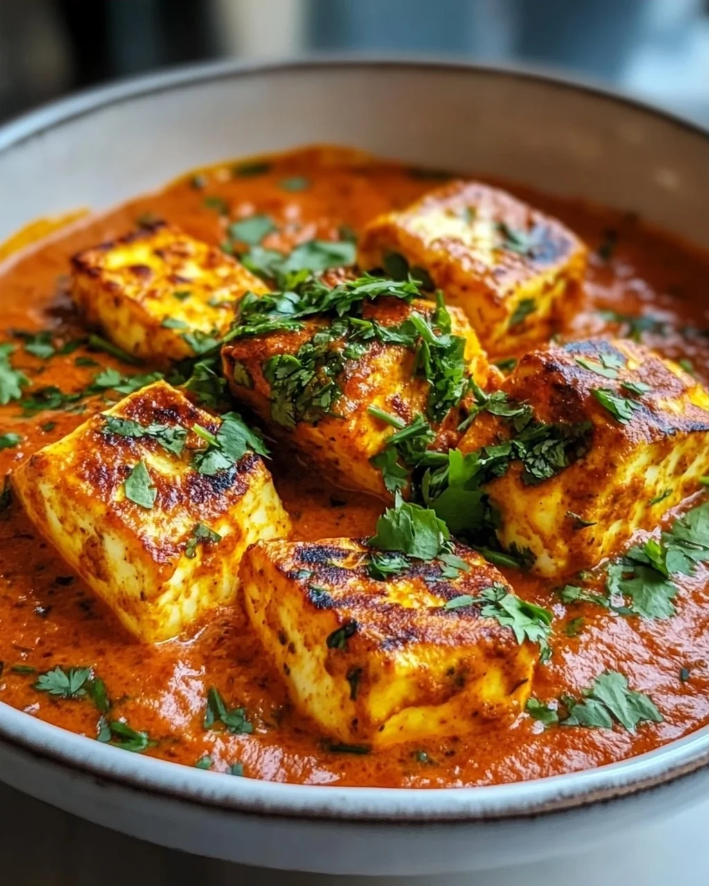 Halloumi Makhani: Einfaches & authentisches indisches Curry