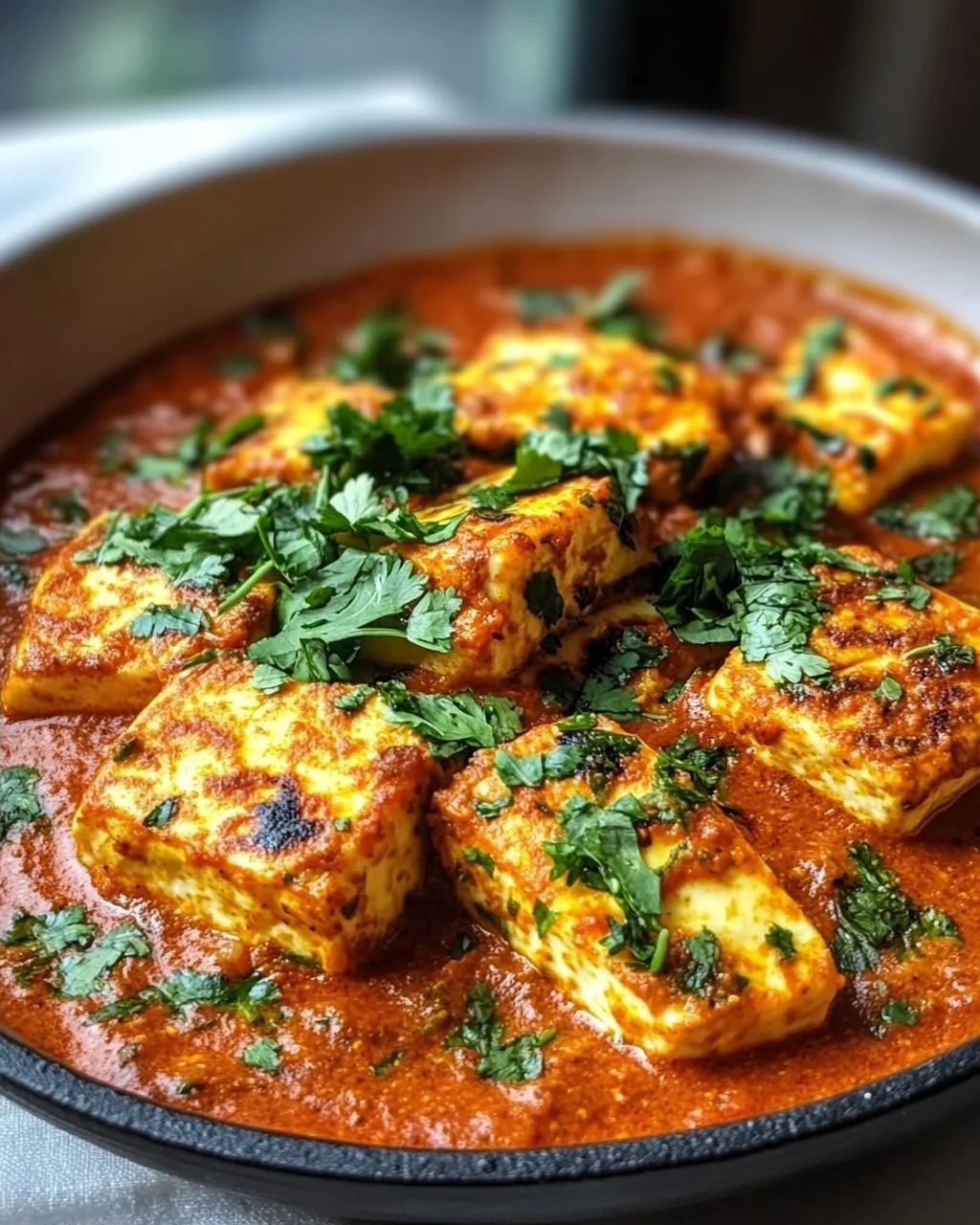 Halloumi Makhani: Einfaches & authentisches indisches Curry