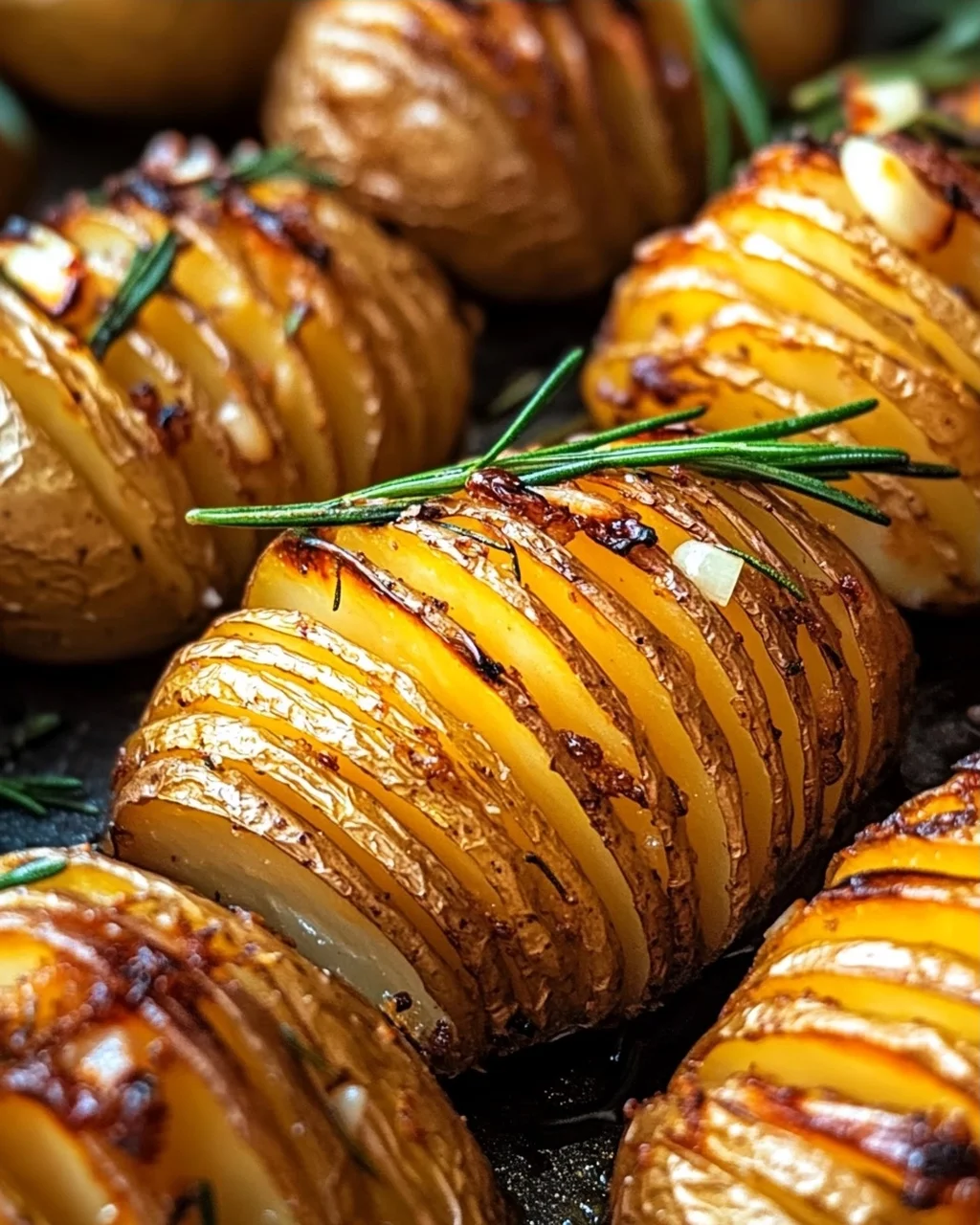 Fächerkartoffeln / Hasselback-Kartoffeln