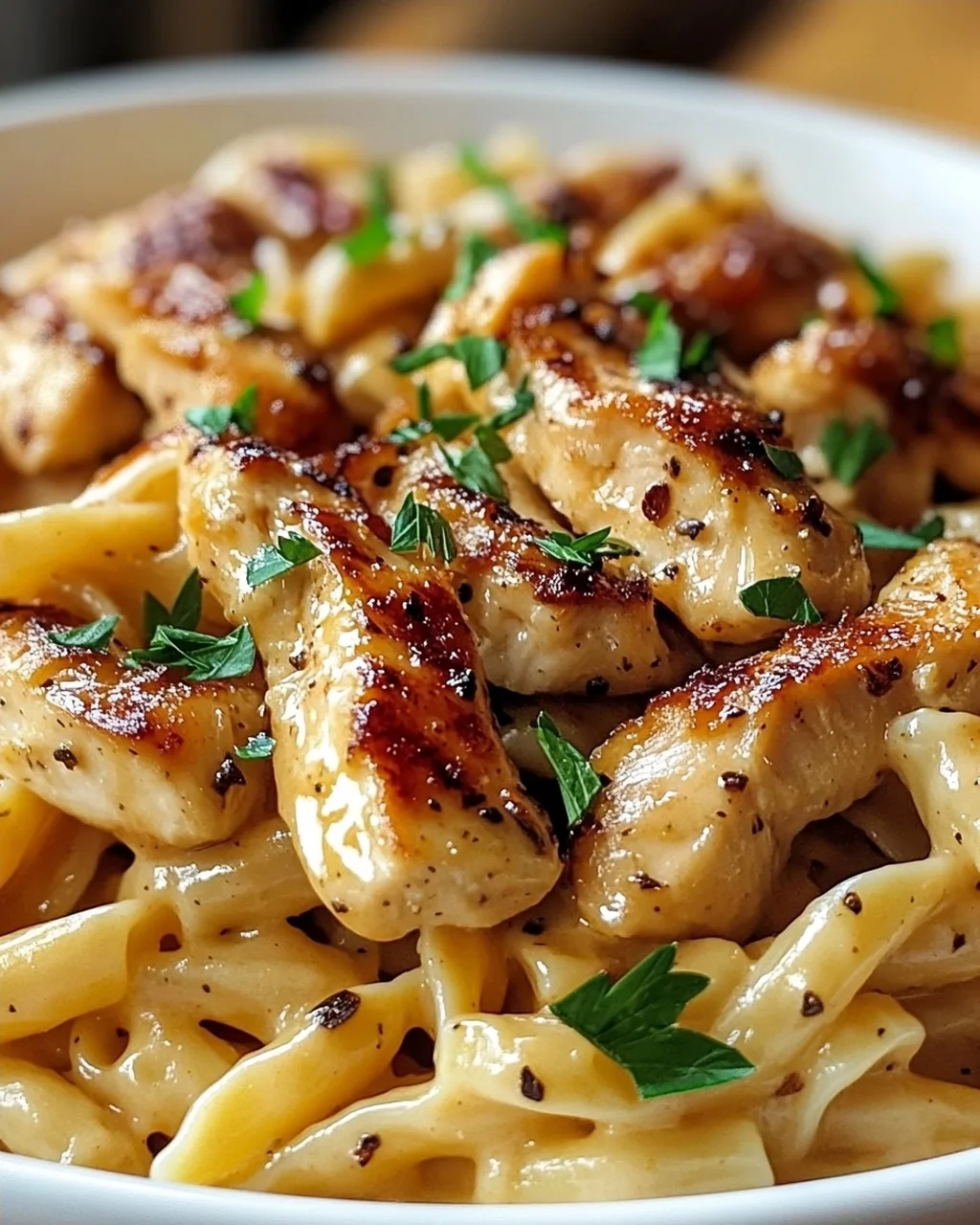 Honig-Pfeffer-Hühnchen Pasta Rezept – Schnelle Genussmomente!