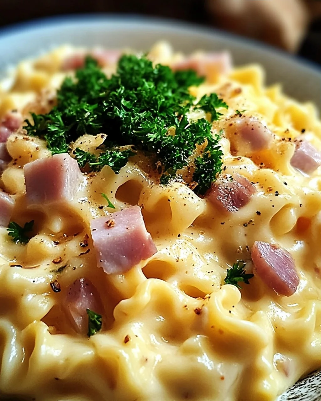 Käse-Schinken-Sahne Spätzle
