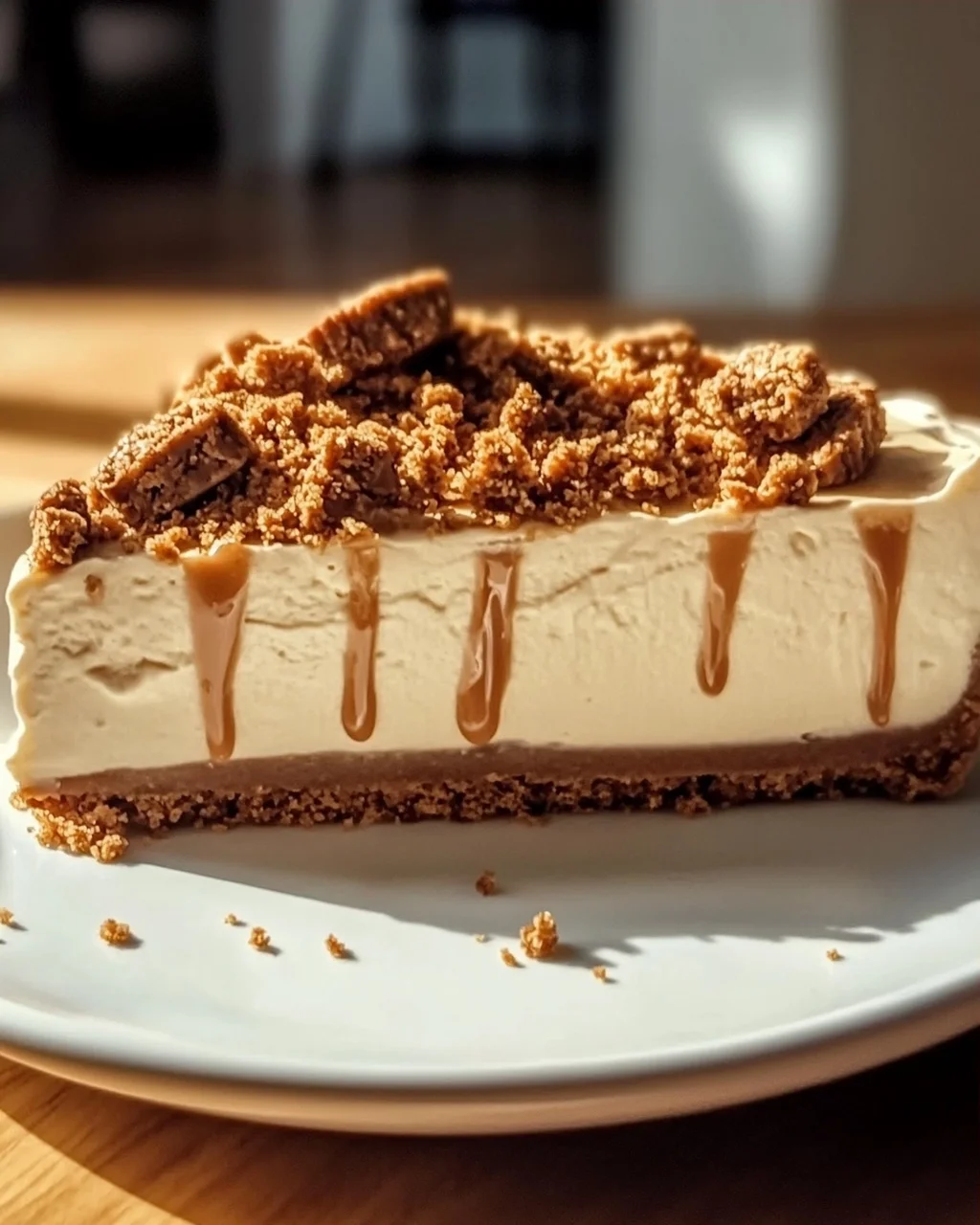 Keine Backen Biscoff Käsekuchen für Genießer