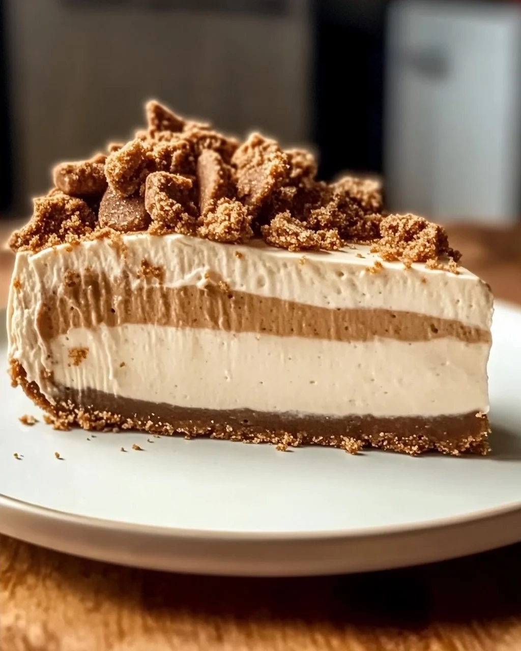 Keine Backen Biscoff Käsekuchen für Genießer