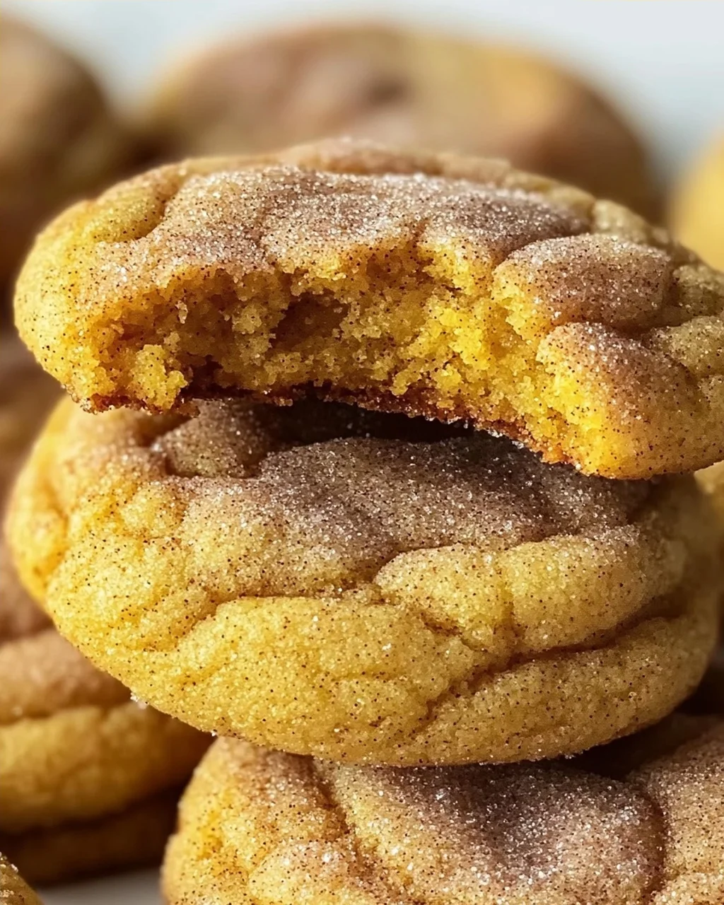 Kürbis Snickerdoodle Cookies