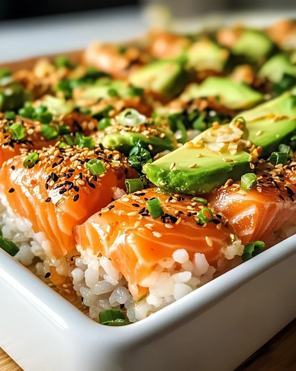 Lachs Sushi Auflauf – Der perfekte Sushi Genuss zuhause