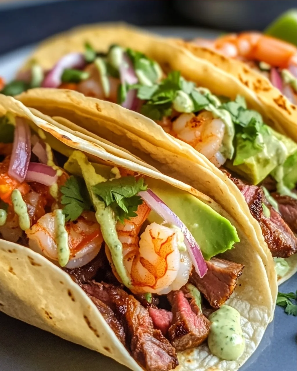 Leckere Shrimp und Steak Tacos – Ein Geschmackserlebnis!