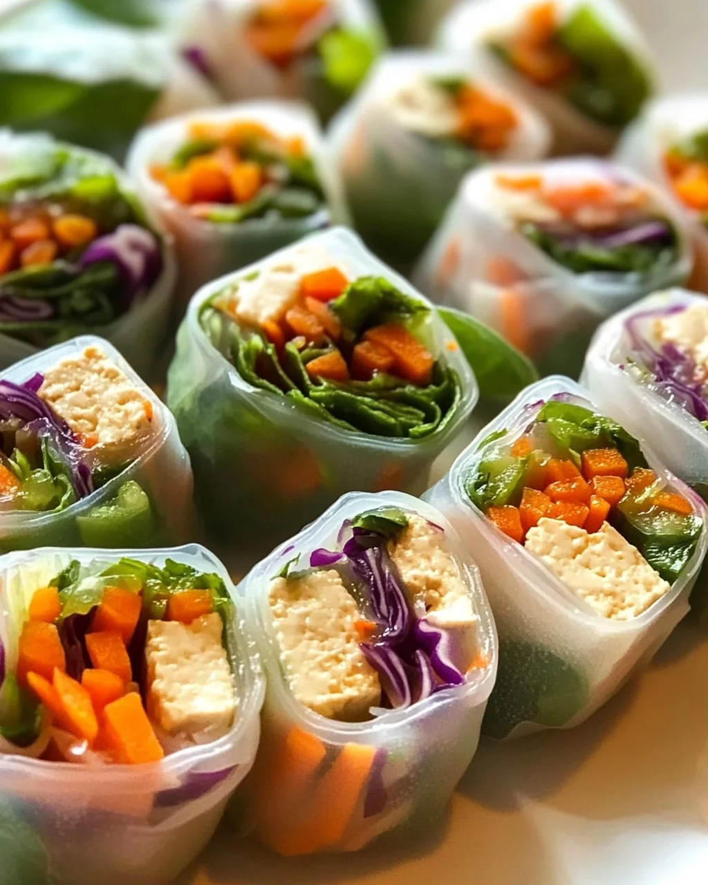 Leckere Tofu-Frühlingsrollen ganz einfach selbst machen