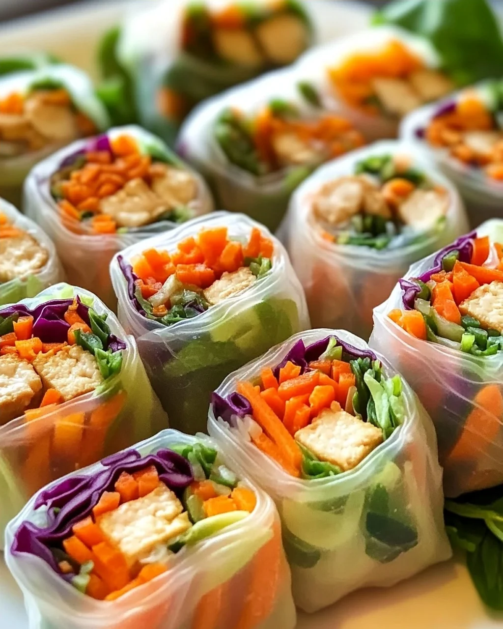 Leckere Tofu-Frühlingsrollen ganz einfach selbst machen