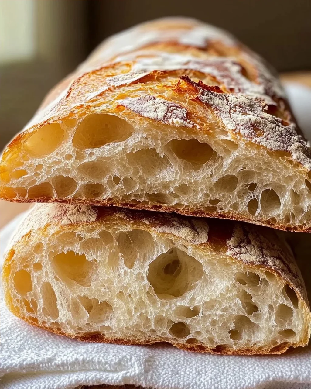 Leckeres Ciabatta-Brot Rezept für frisches Backvergnügen