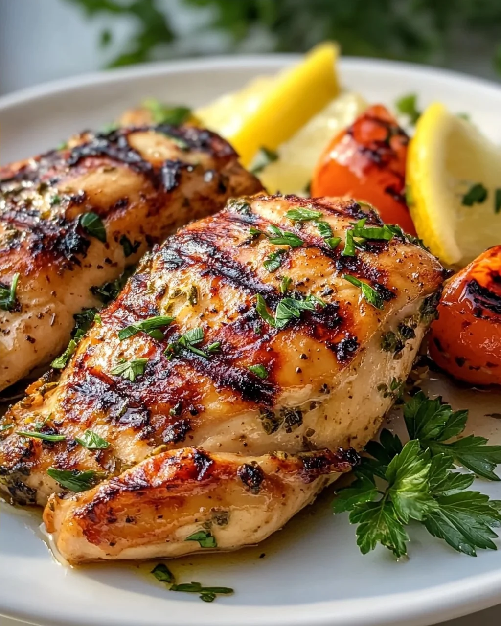 Leckeres Rezept für gegrilltes Kräuterhähnchen vom Grill