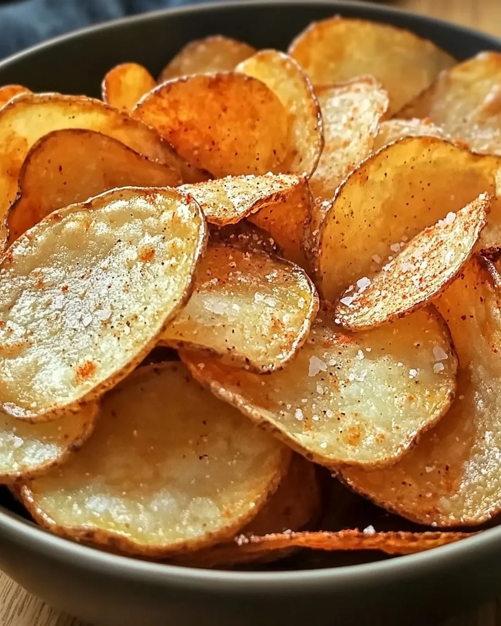 Luftfritteuse Kartoffelchips für den perfekten Snack