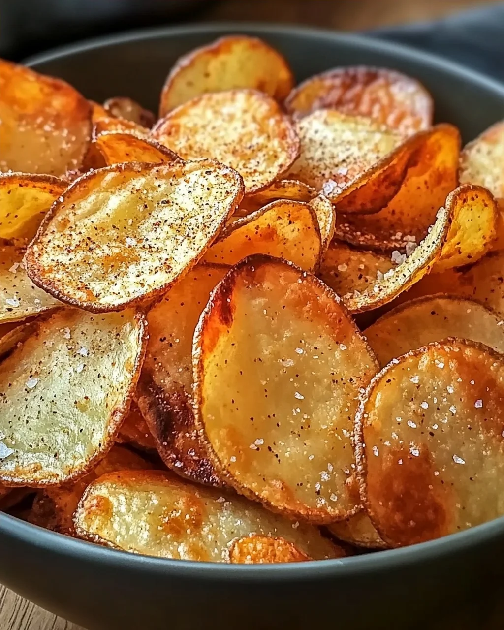 Luftfritteuse Kartoffelchips für den perfekten Snack
