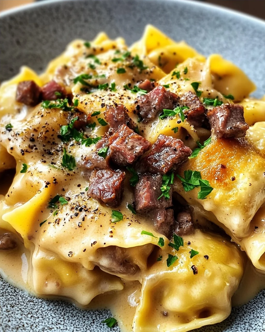 Maultaschen Carbonara