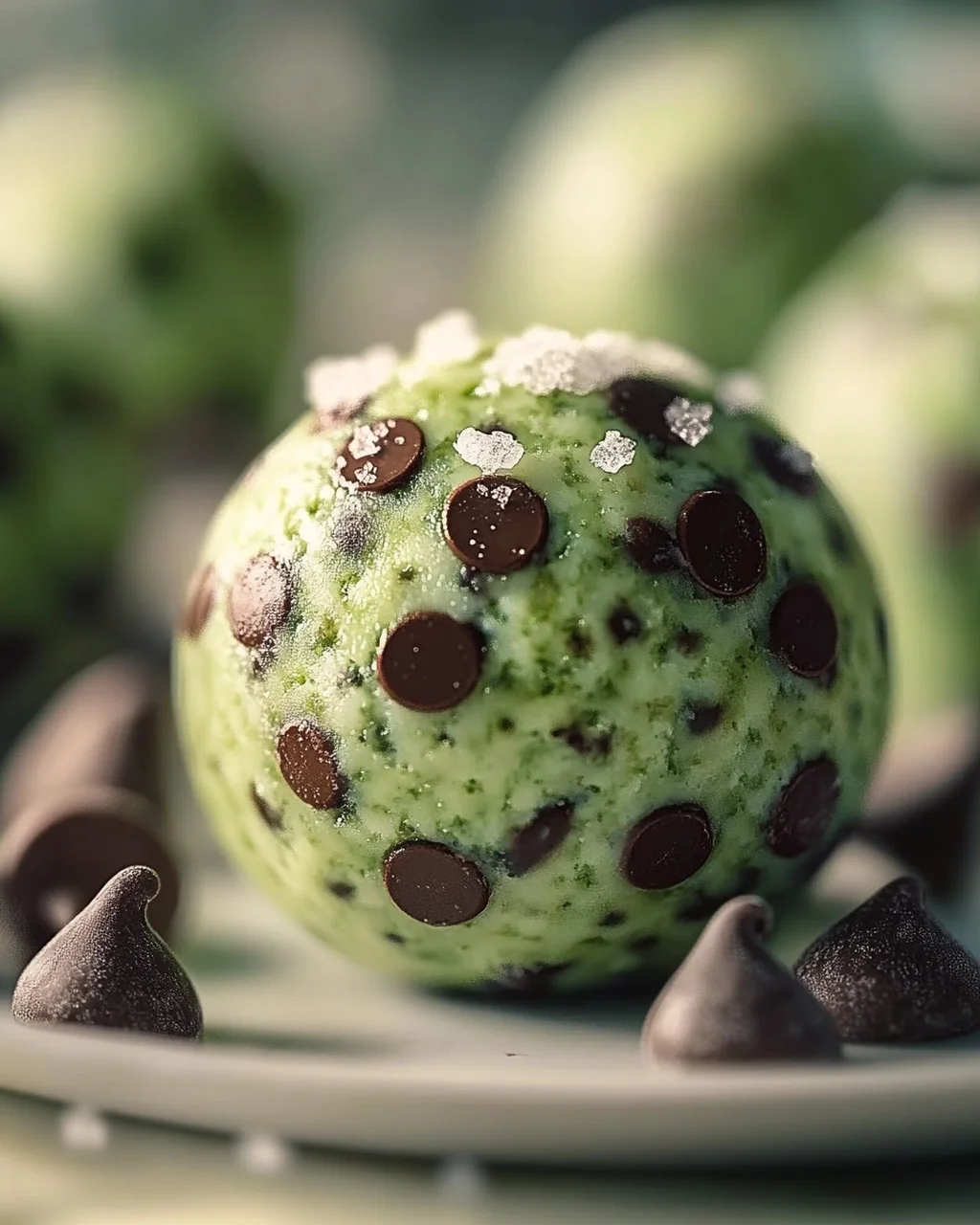 Minz-Schoko-Proteinbällchen Rezept: Gesunder Power-Snack!