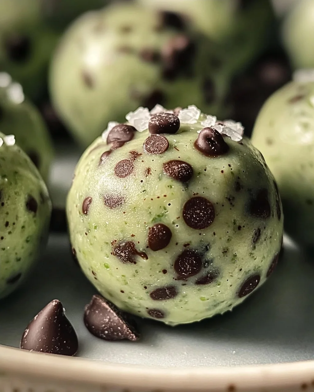 Minz-Schoko-Proteinbällchen Rezept: Gesunder Power-Snack!