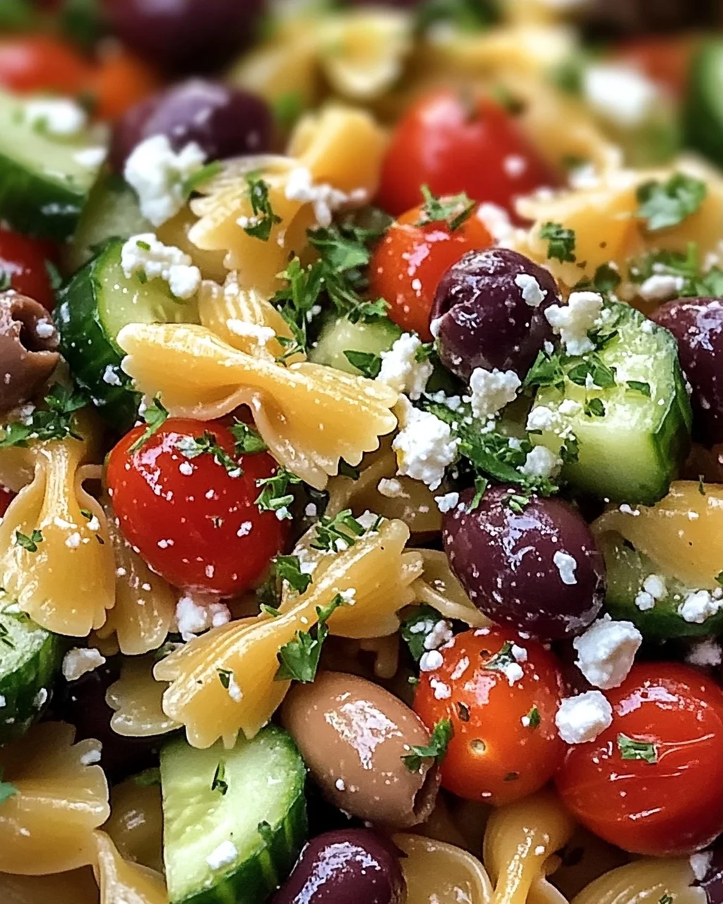 Mittelmeer-Pasta-Salat: Frisch und lecker genießen