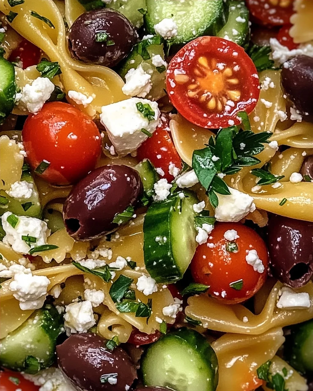 Mittelmeer-Pasta-Salat: Frisch und lecker genießen