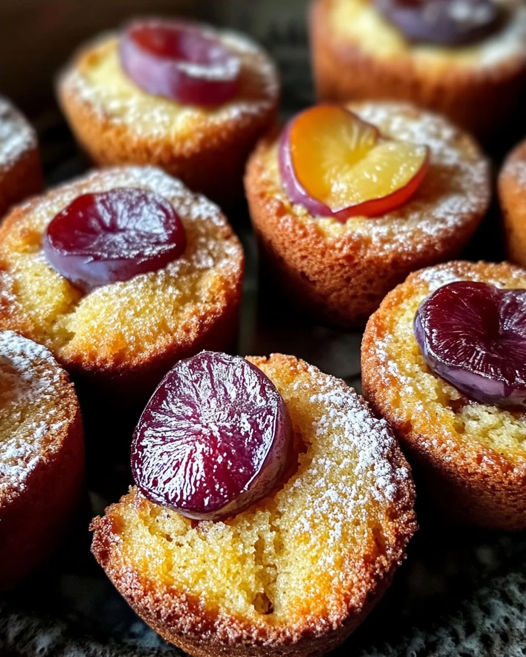 Pflaumen-Friands