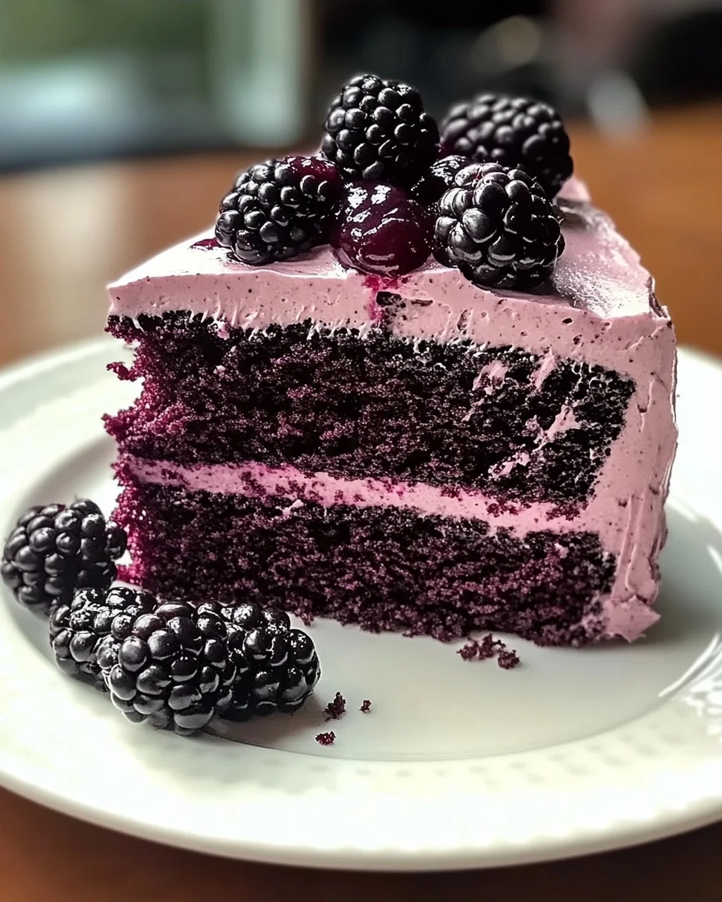 Schwarzbeer-Velvet-Kuchen-Glück für jeden Anlass