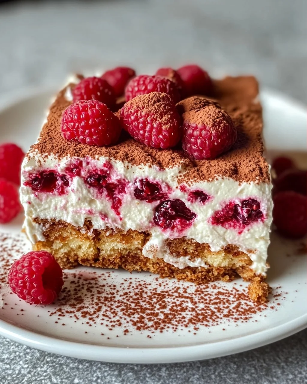 Spekulatius Himbeer Tiramisu (Alkoholfrei)