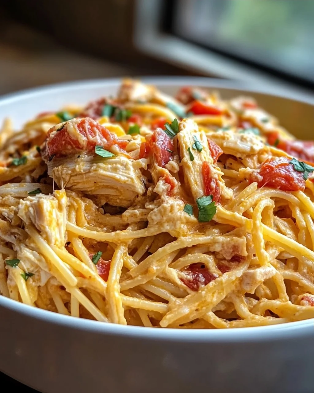 Ultimative Crockpot Hähnchen Spaghetti – Lecker & Einfach!