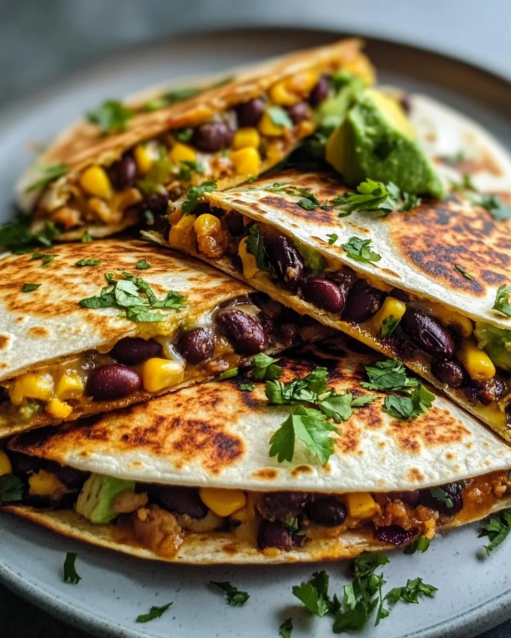 Vegane Quesadillas mit Bohnen & Avocado – Schnell & lecker!