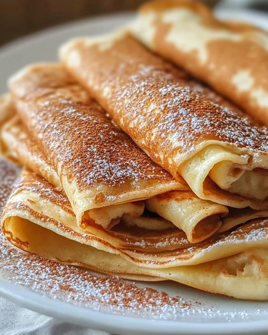 Zimtrollen-Protein-Crêpes