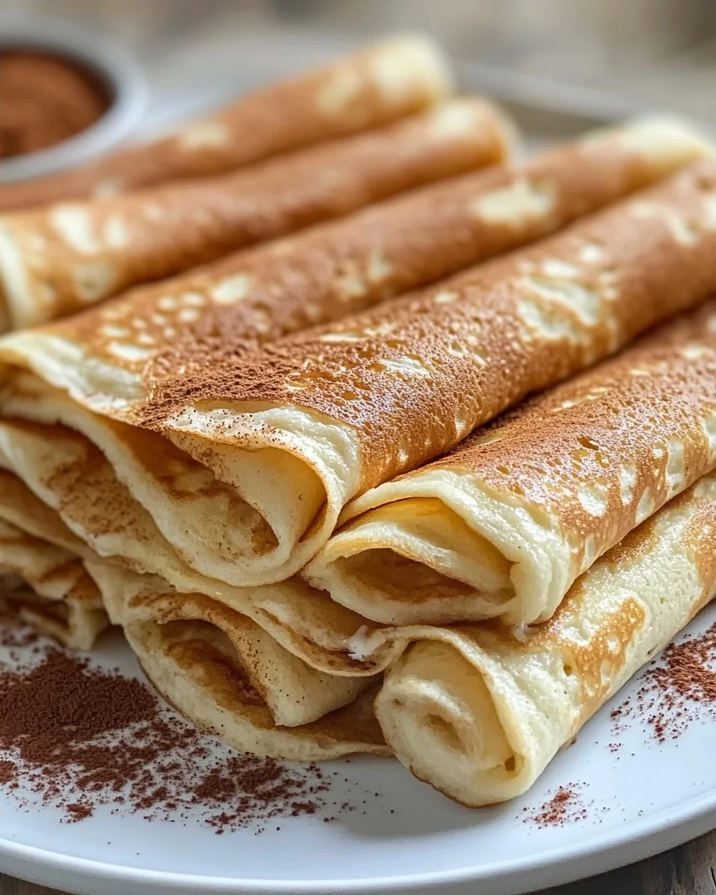 Zimtrollen-Protein-Crêpes
