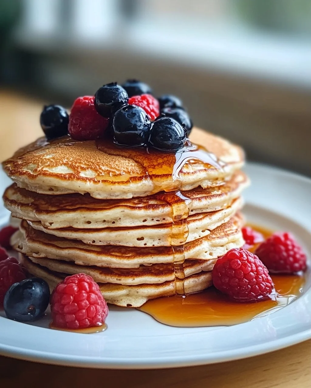 Zuckerfreie Quark Haferflocken Pancakes: Gesund & Einfach
